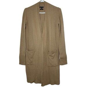 Massimo Dutti Wool Cashmere Open Front Cardigan size XS